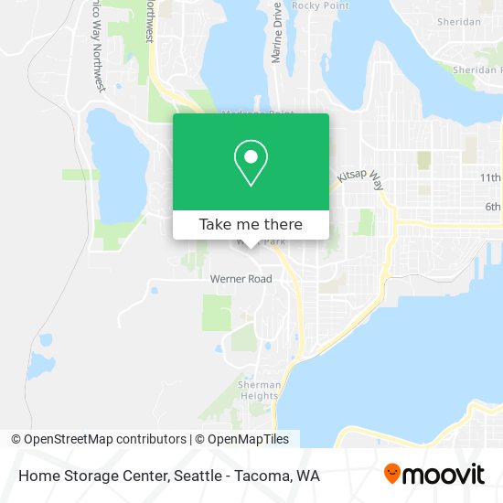Mapa de Home Storage Center