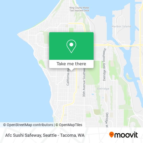 Afc Sushi Safeway map