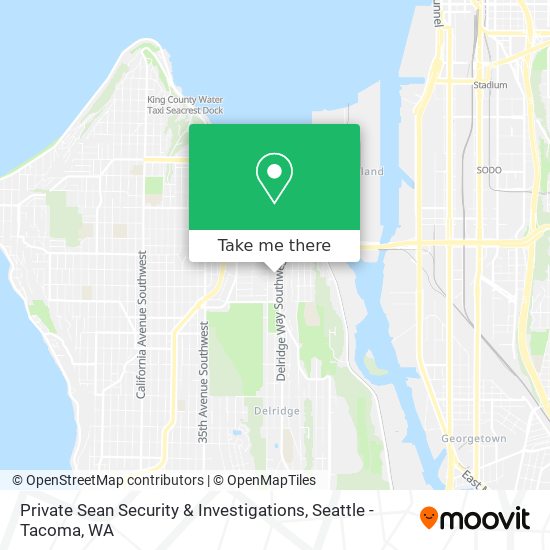 Private Sean Security & Investigations map