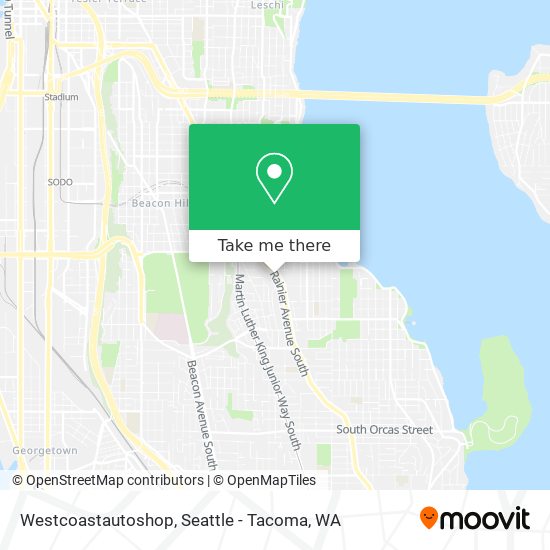 Westcoastautoshop map