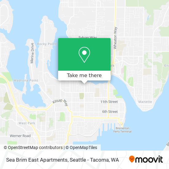 Mapa de Sea Brim East Apartments