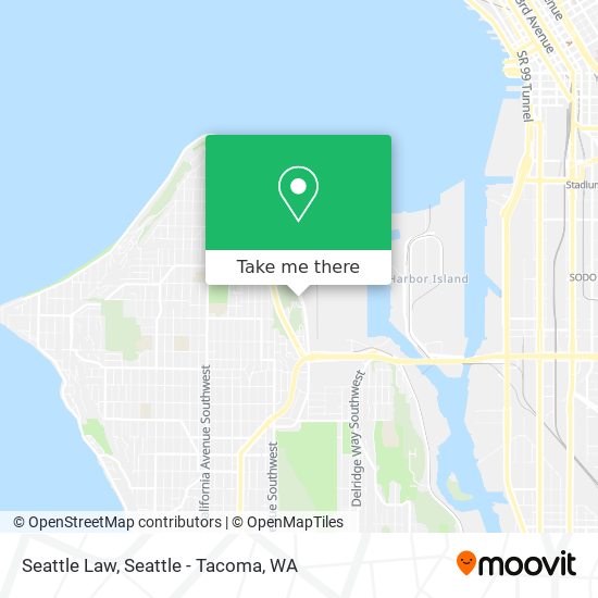 Mapa de Seattle Law