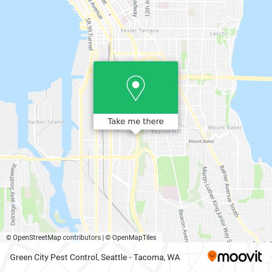 Green City Pest Control map