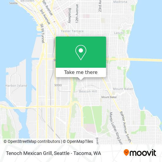 Tenoch Mexican Grill map