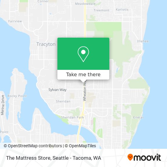 Mapa de The Mattress Store