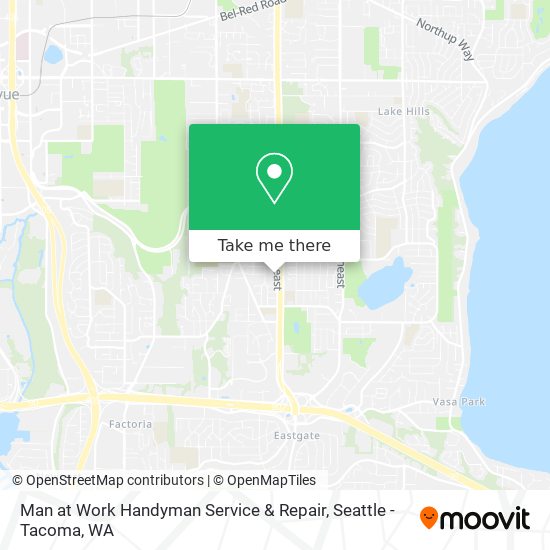 Man at Work Handyman Service & Repair map