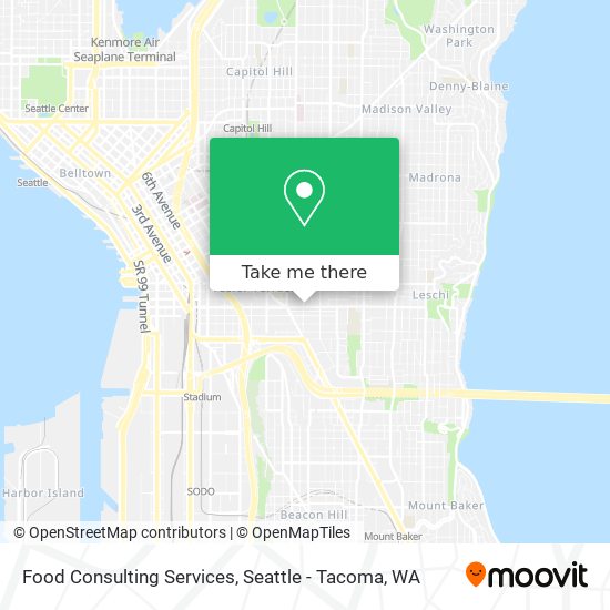 Food Consulting Services map