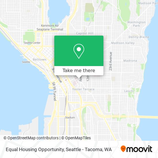 Equal Housing Opportunity map