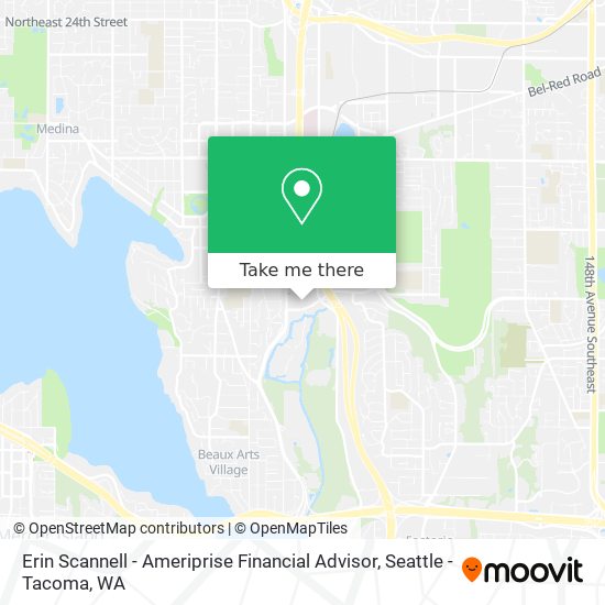 Mapa de Erin Scannell - Ameriprise Financial Advisor