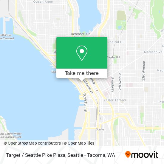 Target / Seattle Pike Plaza map