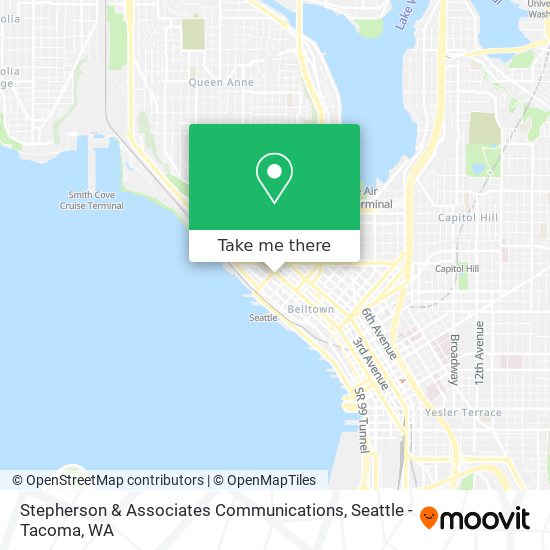 Mapa de Stepherson & Associates Communications