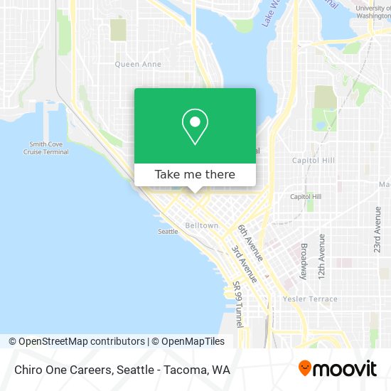 Chiro One Careers map