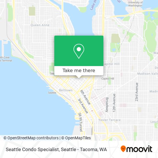 Seattle Condo Specialist map