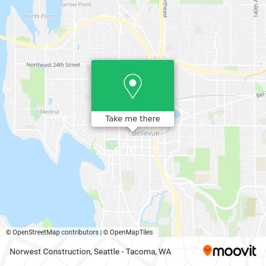 Norwest Construction map