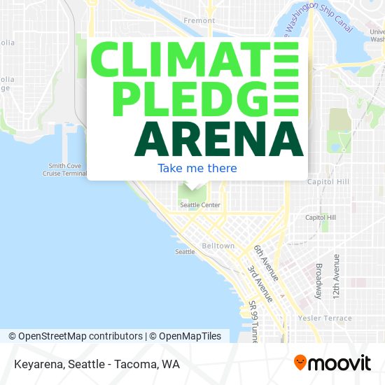 Keyarena map