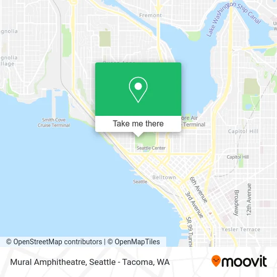 Mural Amphitheatre map