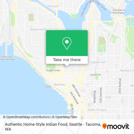 Mapa de Authentic Home-Style Indian Food