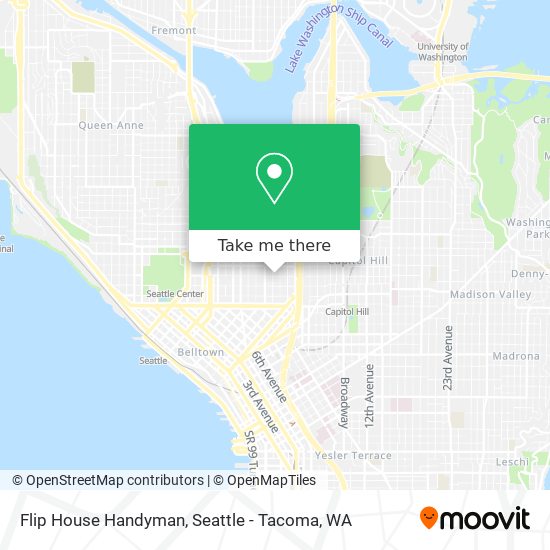 Flip House Handyman map