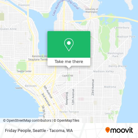Mapa de Friday People