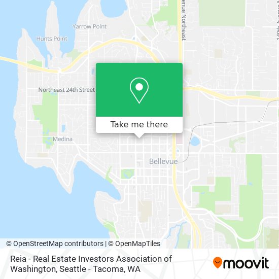 Reia - Real Estate Investors Association of Washington map