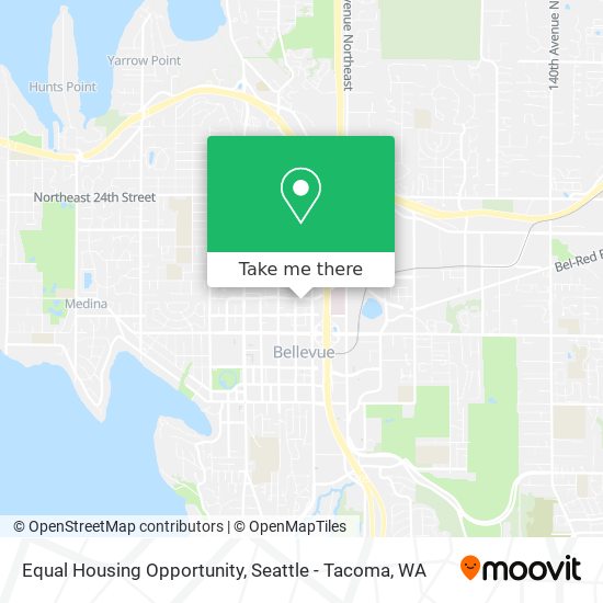 Mapa de Equal Housing Opportunity