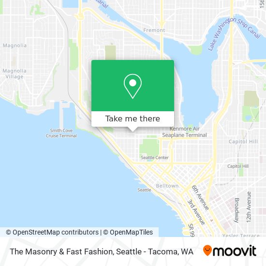 The Masonry & Fast Fashion map