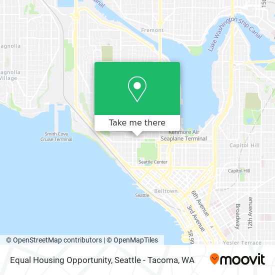 Mapa de Equal Housing Opportunity