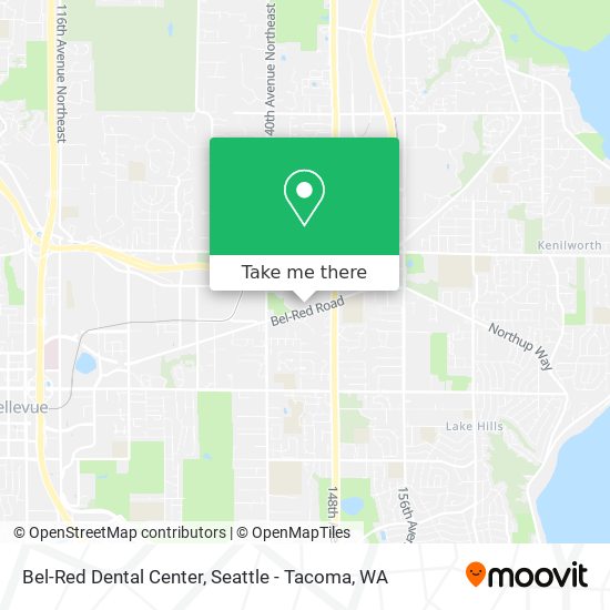 Mapa de Bel-Red Dental Center