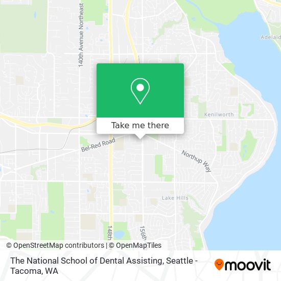 The National School of Dental Assisting map