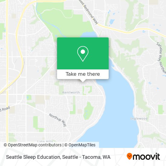 Mapa de Seattle Sleep Education