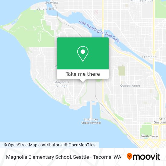 Magnolia Elementary School map