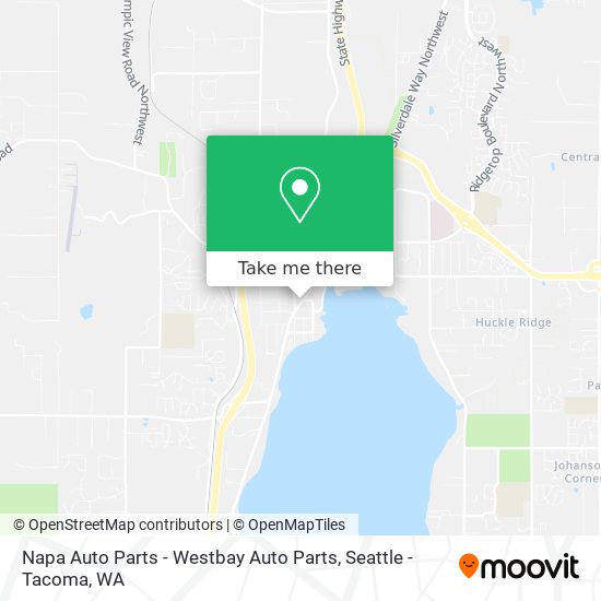 Napa Auto Parts - Westbay Auto Parts map