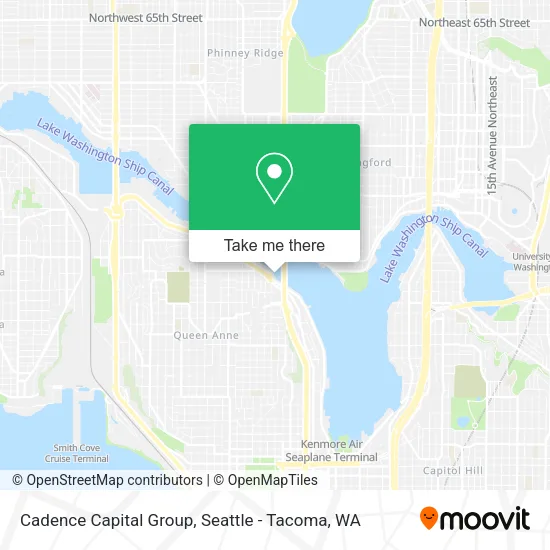 Mapa de Cadence Capital Group