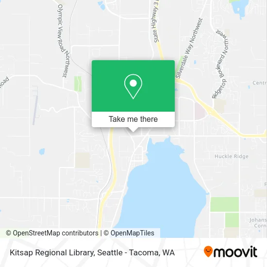 Mapa de Kitsap Regional Library