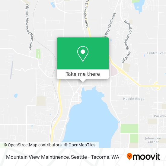 Mountain View Maintinence map