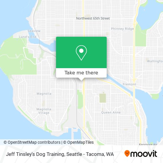 Jeff Tinsley's Dog Training map