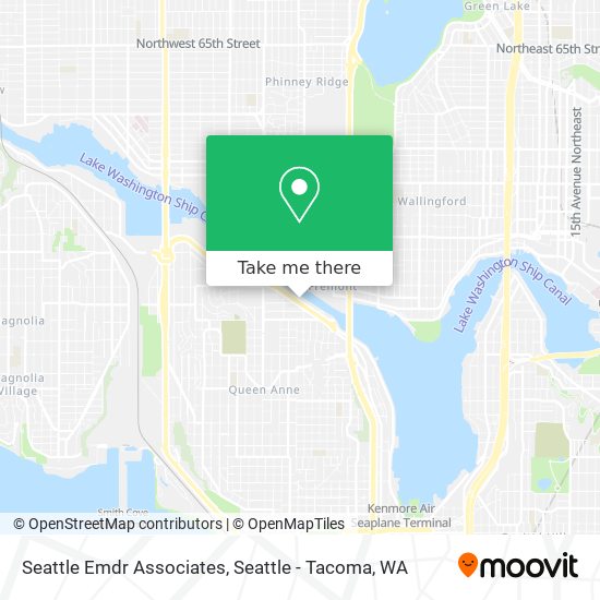 Seattle Emdr Associates map