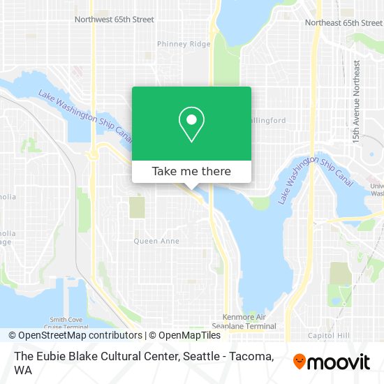 The Eubie Blake Cultural Center map