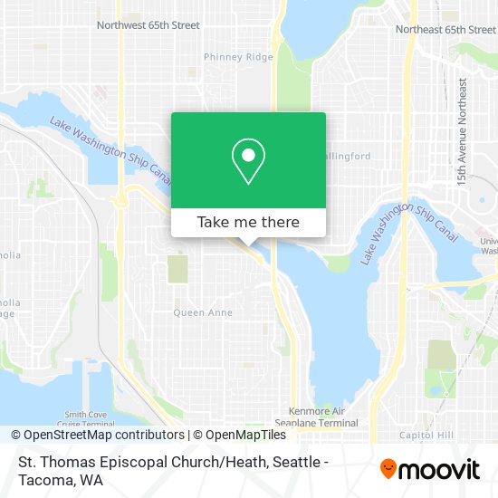 Mapa de St. Thomas Episcopal Church / Heath