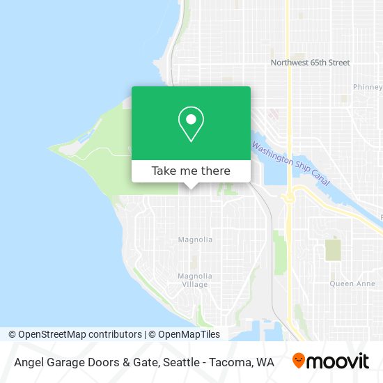 Mapa de Angel Garage Doors & Gate