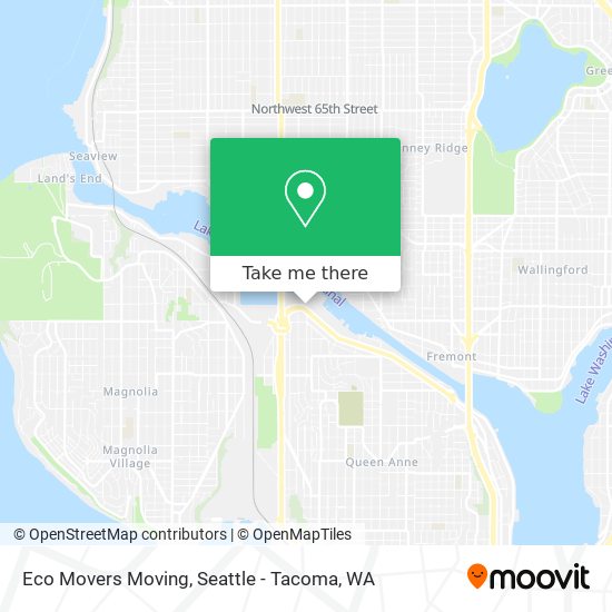 Eco Movers Moving map