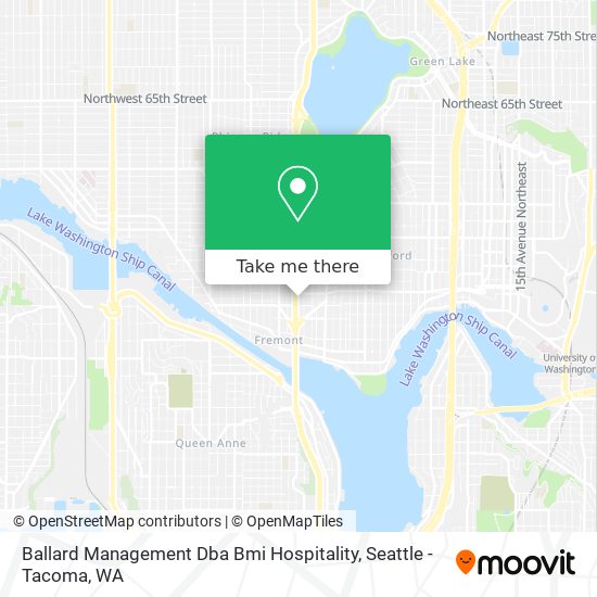 Ballard Management Dba Bmi Hospitality map