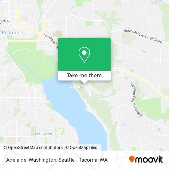Mapa de Adelaide, Washington