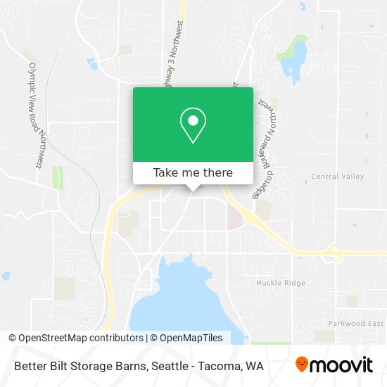 Mapa de Better Bilt Storage Barns