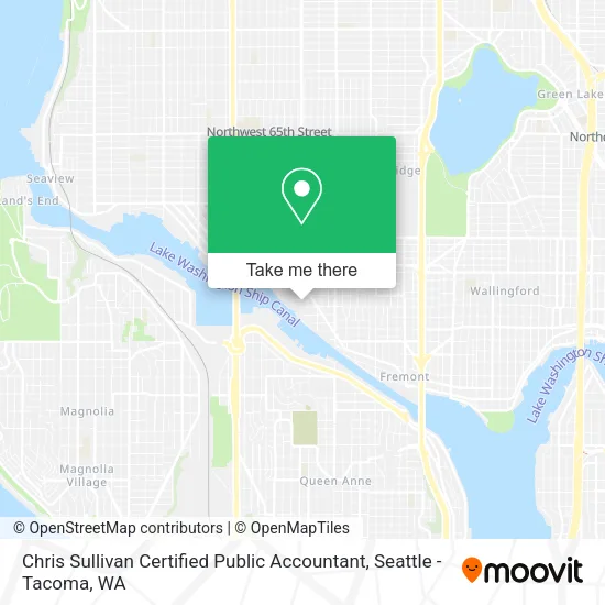 Mapa de Chris Sullivan Certified Public Accountant