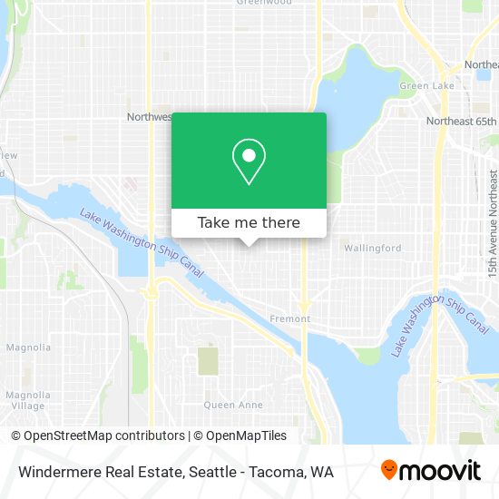 Windermere Real Estate map