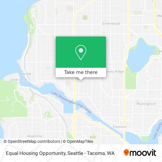 Mapa de Equal Housing Opportunity