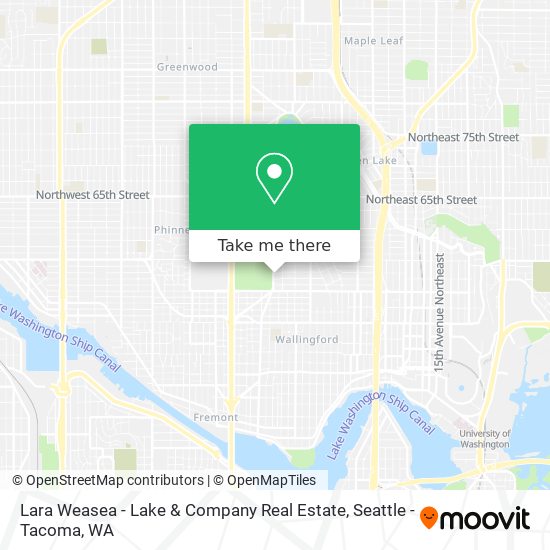Lara Weasea - Lake & Company Real Estate map