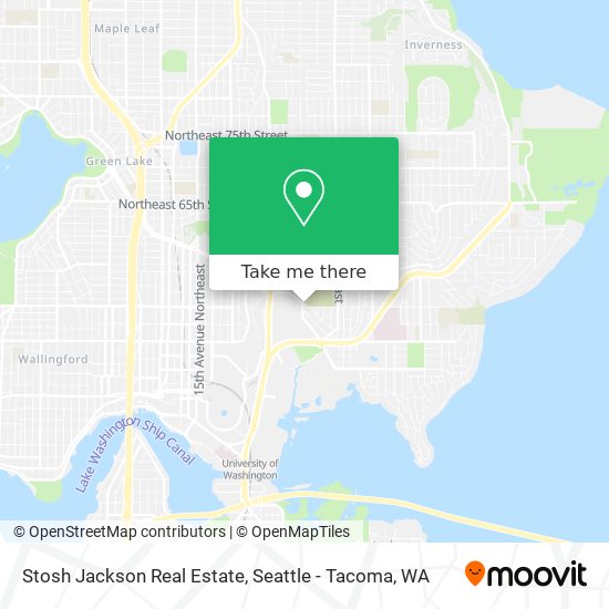 Stosh Jackson Real Estate map