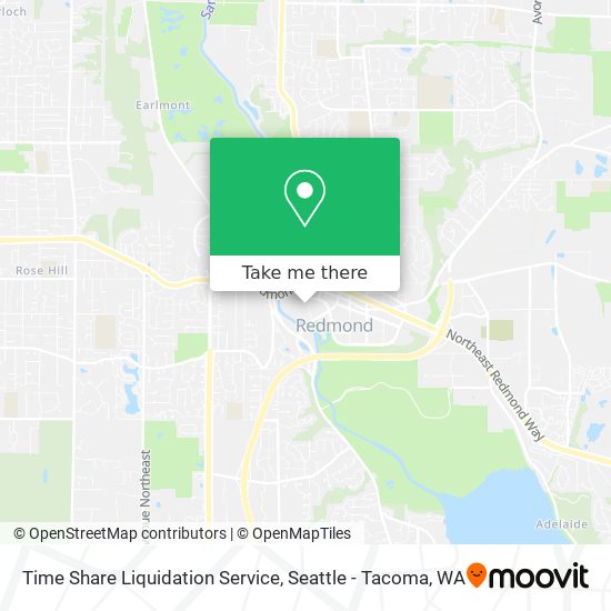 Time Share Liquidation Service map